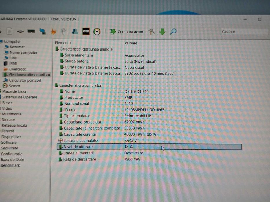 Laptop Dell Latitude 5480 Layout HU