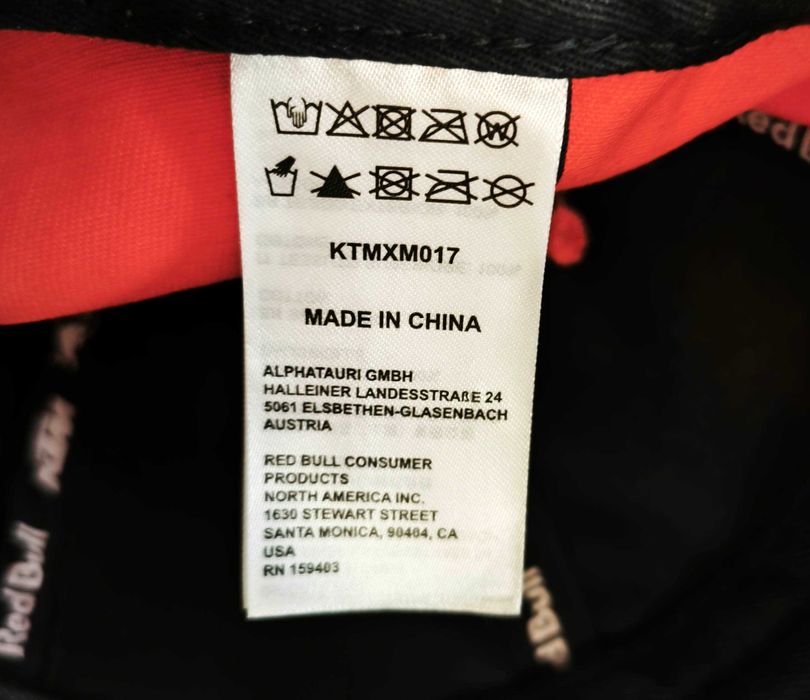 KTM Red Bull Оригинална мъжка шапка с козирка