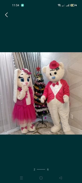 Продажа анимационных костюмов