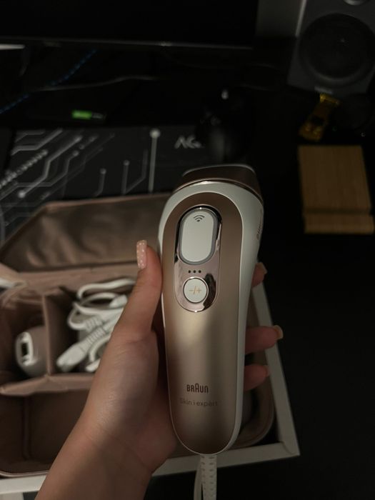 DOAR DESIGILAT, NEFOLOSIT, OFER FACTURĂ SI GARANTIE!!!  Epilator IPL Braun Skin iExpert PRO 7 PL7253 Tehnologie Skin iExpert