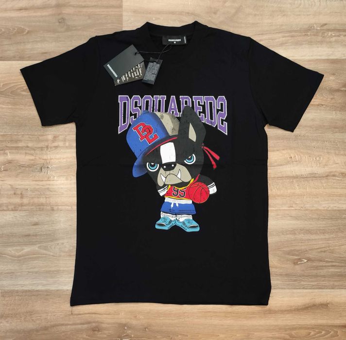 Мъжка тениска блуза фланела памук Dsquared НОВО