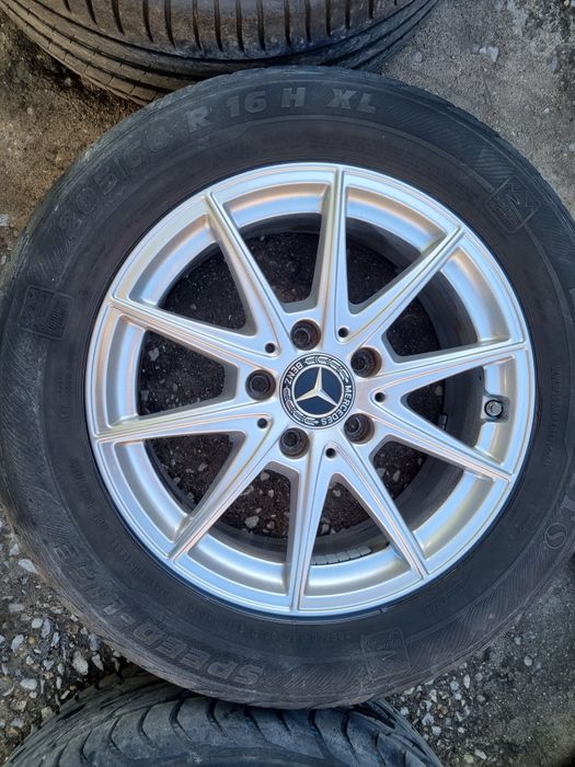 4бр алуминиеви джанти за Мерцедес А класа/ 2019г/ 6.5ж Х16/ ет 44/