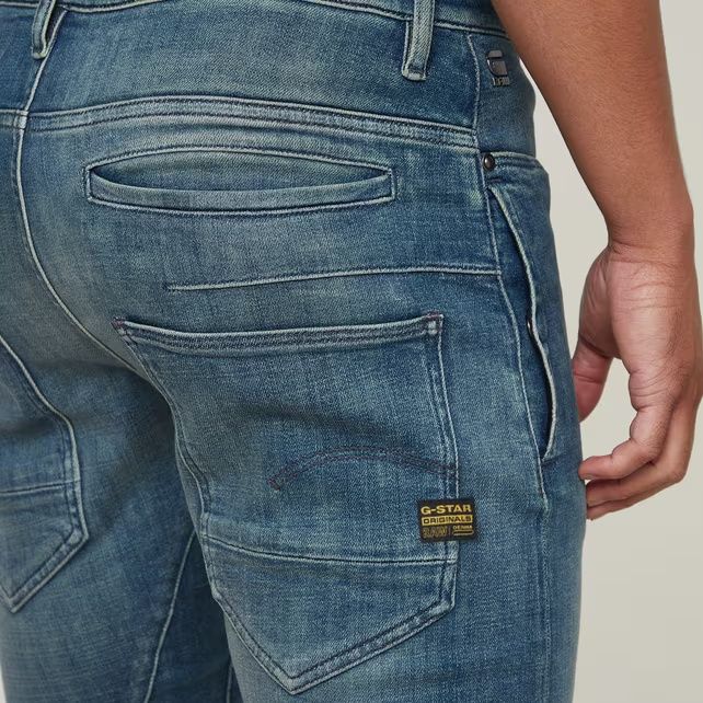 Оригинални дънки G-Star Raw D-Staq W32 W33 W34 W36 нови мъжки тъмни