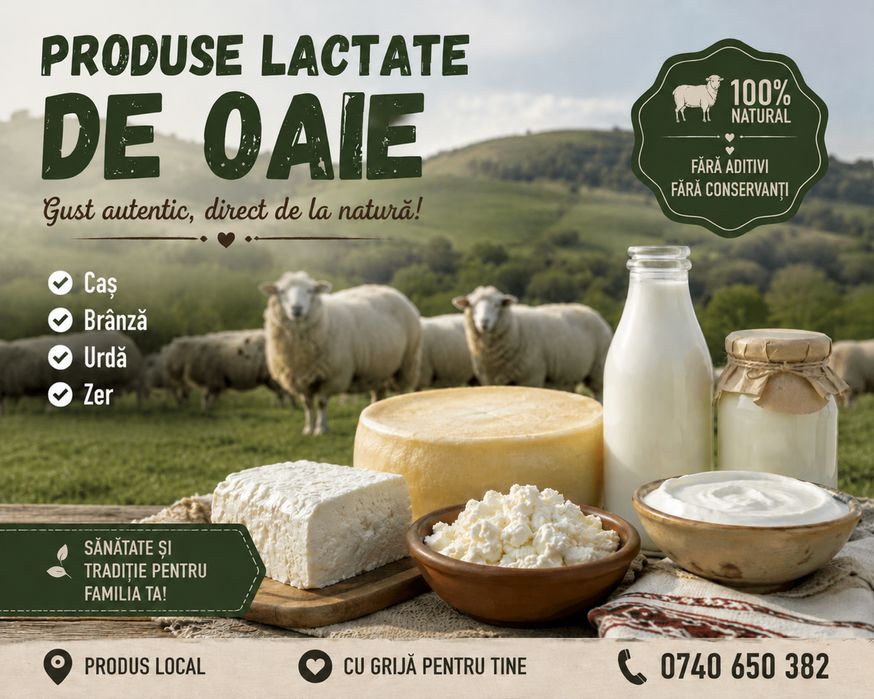 Produse lactate de oaie