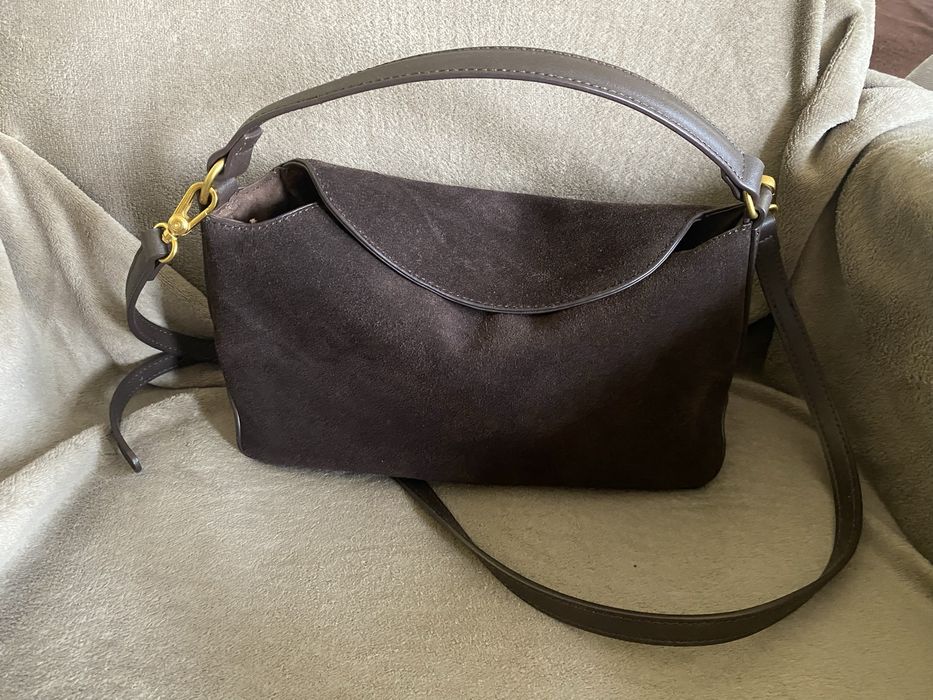 Reserved дамска чанта велур