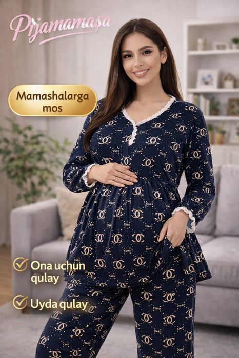 Mamasha pijama keldi