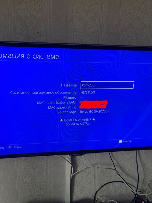 Playstation 4 slim. Прошитая версия