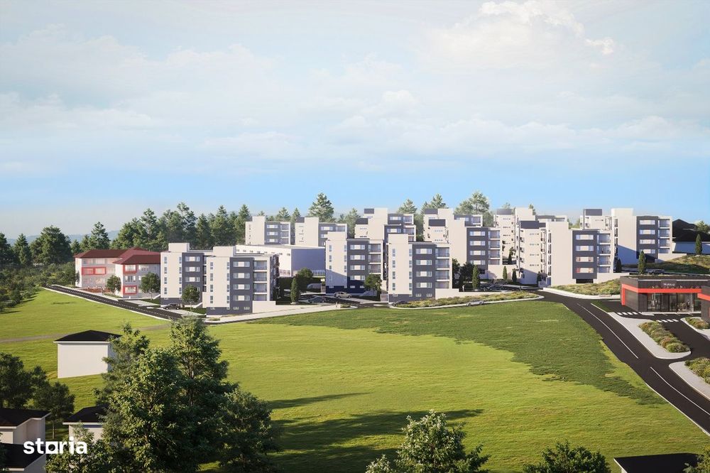 Apartament 2 camere Cug Valea Adanca, bloc nou, cartier rezidential
