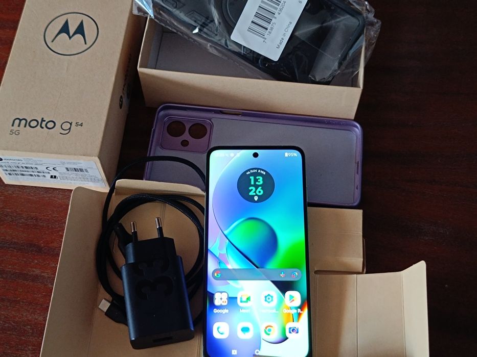 Motorola Moto g54, Power Edition, 256GB, 12GB RAM, 5G, Mint Green
