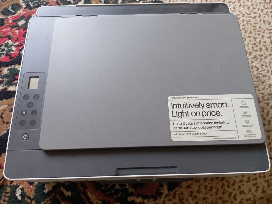 Rangli prentir  blutus orqali ishlaydi.