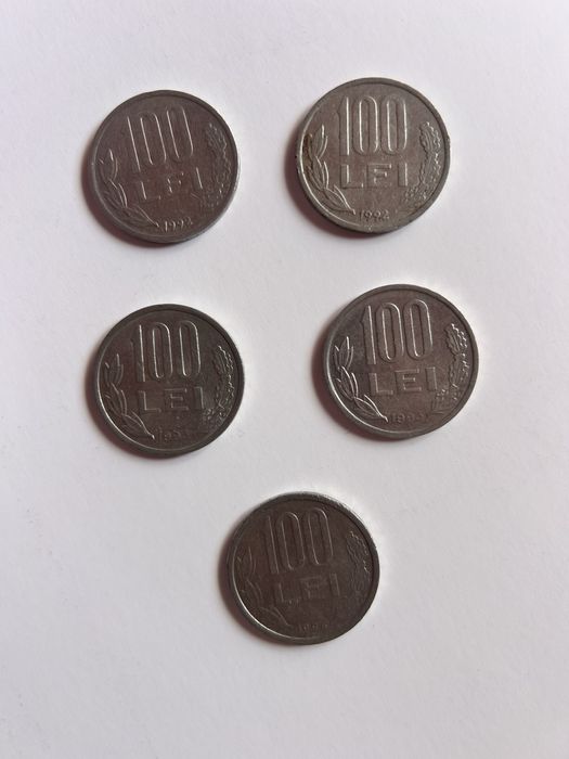 Moneda 100 lei din 1992