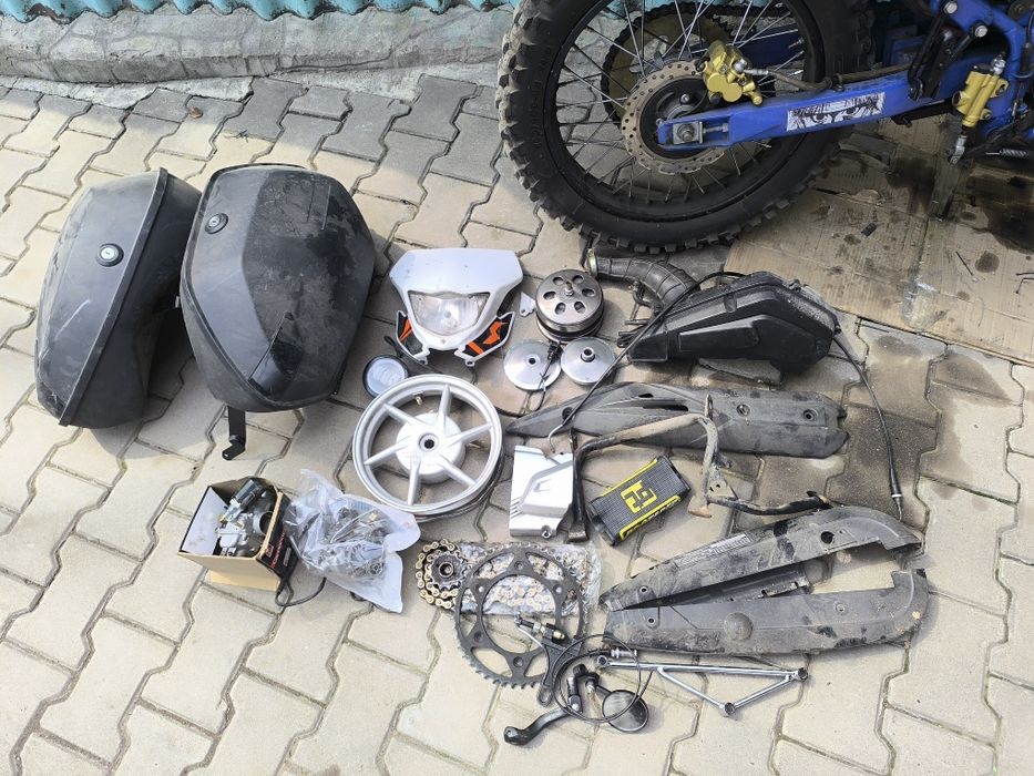 Запчасти от 175fmn и gy 6 150