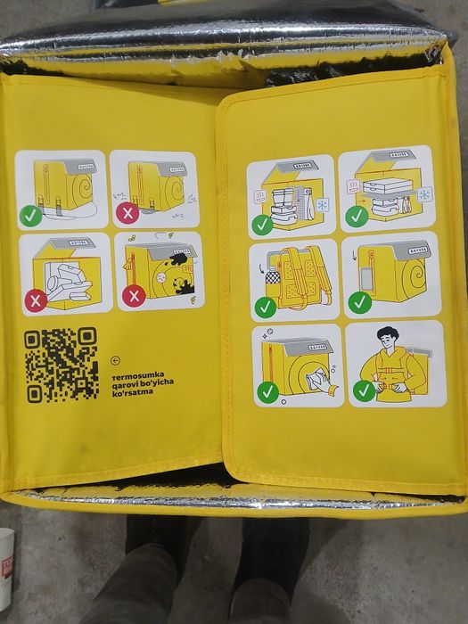 Termo Yandex sumka katta yab yangi hali srochni sotiladi