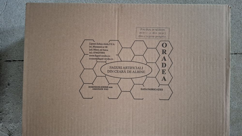 Faguri bio cutie 5kg