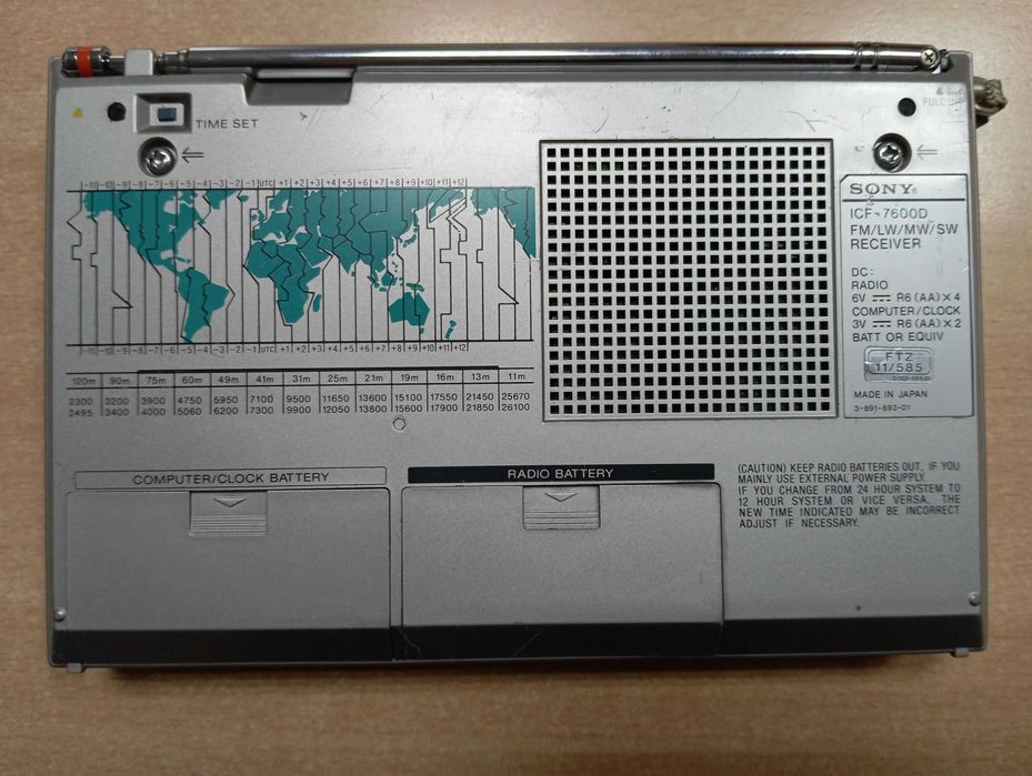 Преносимо радио с цифров тунер