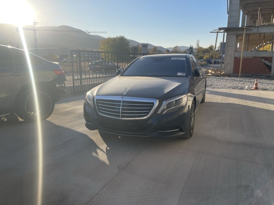 Брони,прагове,решетка-Mercedes W222 Long