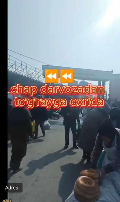 SIYOB bozori ichida doʻkon ijaraga beriladi