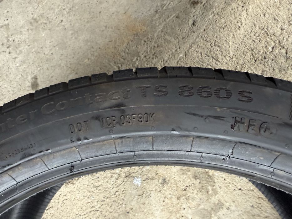 295/35/22”Set 2 buc CONTINENTAL dot 2024.anv M+S Iarnă.impecabile.