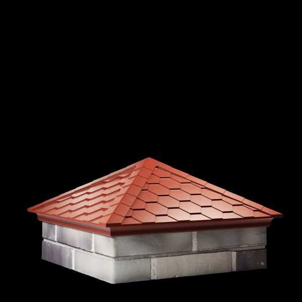 Полимерпесчаные колпаки и парапеты