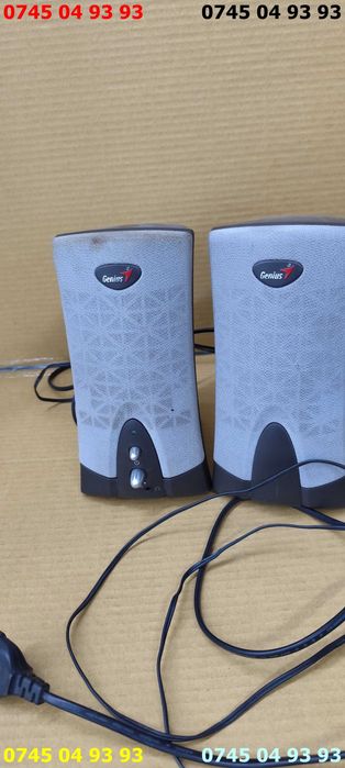 boxe cu amplificare GENIUS SP Q06 perfect functionale