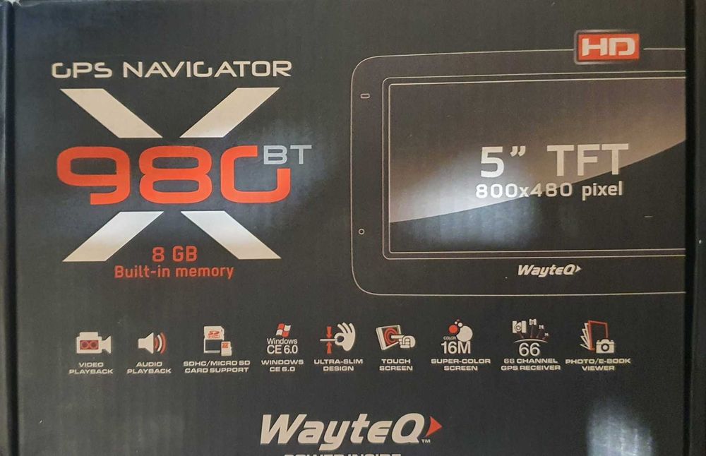 Vând GPS Wayteq  5"TFT