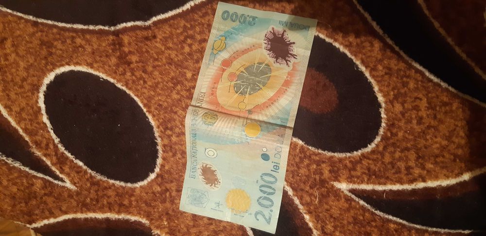 Bancnota eclipsa 2000 de lei/1000 de lei