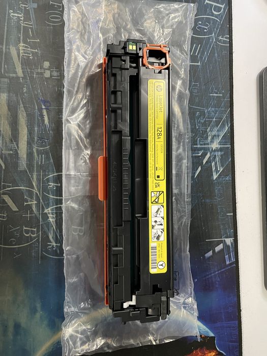HP 128A Yellow Original LaserJet Toner