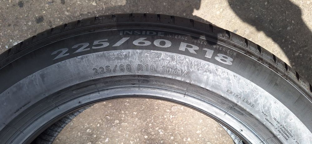 КАТО НОВИ! 225 60 18 Pirelli cinturato p7