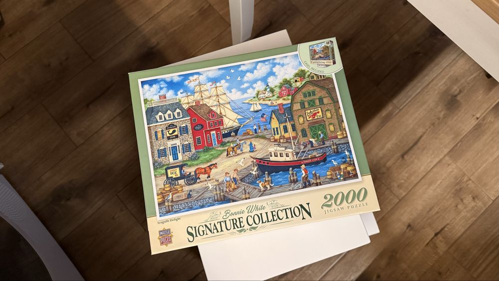 Пъзел 2000 части USA Master Pieces - Радостта на чайките, Бони Уайт