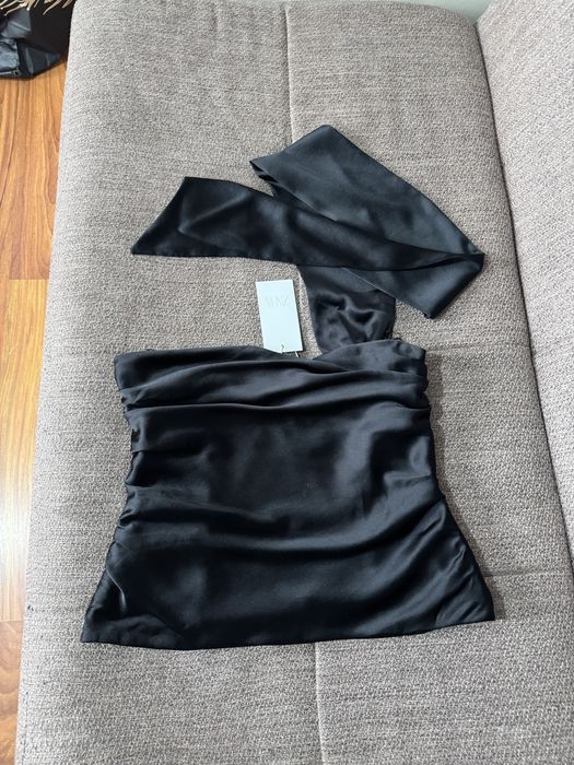 Top satinat zara nou