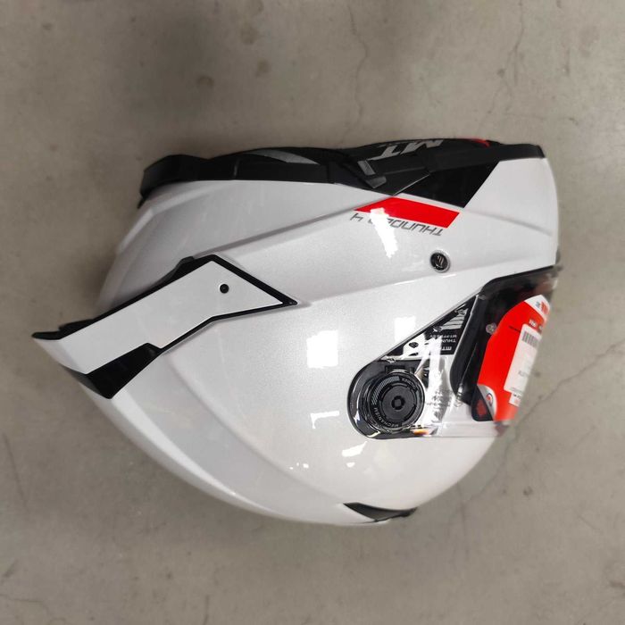 ПРОМОЦИЯ  Каска MT Thunder 4 SV WHITE - Код: 37874