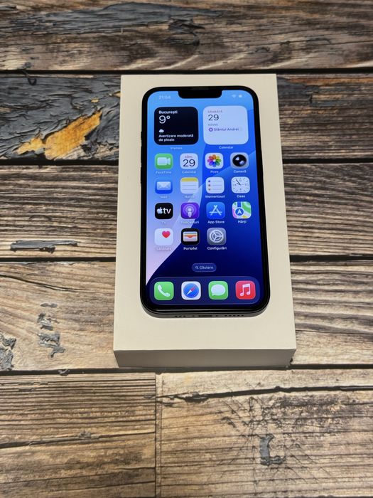iPhone 13 Midnight - Ca Nou, 128GB, Baterie 100%