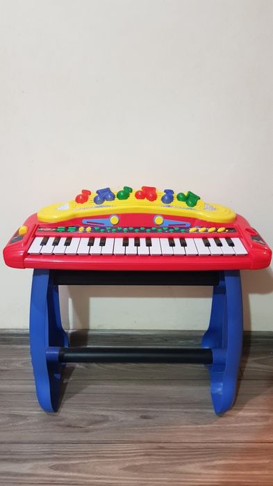 Orgă electronică copii cu stativ