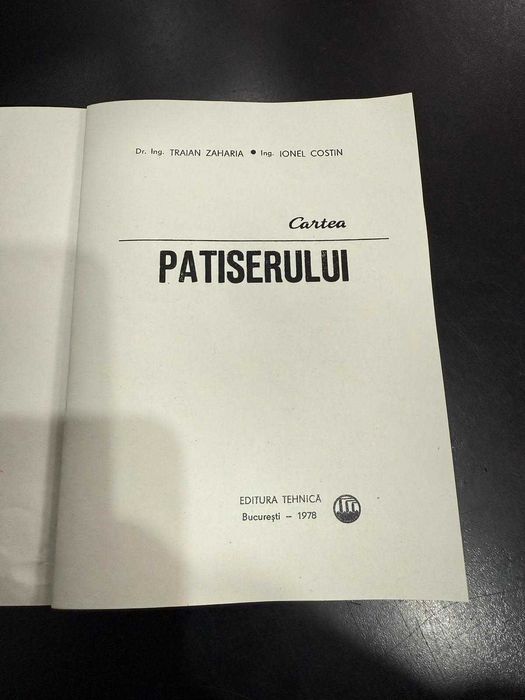 Cartea Patiserului 1978