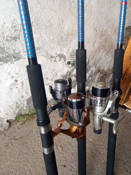 Рибарски въдици +макарите