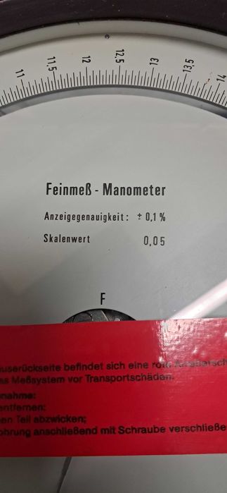 Vand Manometru Etalon Wika de precizie ridicata