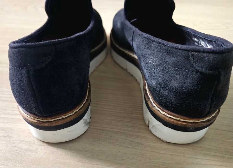 Кожени дамски обувки