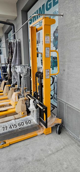 Штаблёр штабелер ручной кара shtablor shtablyo'r rohli transpalet