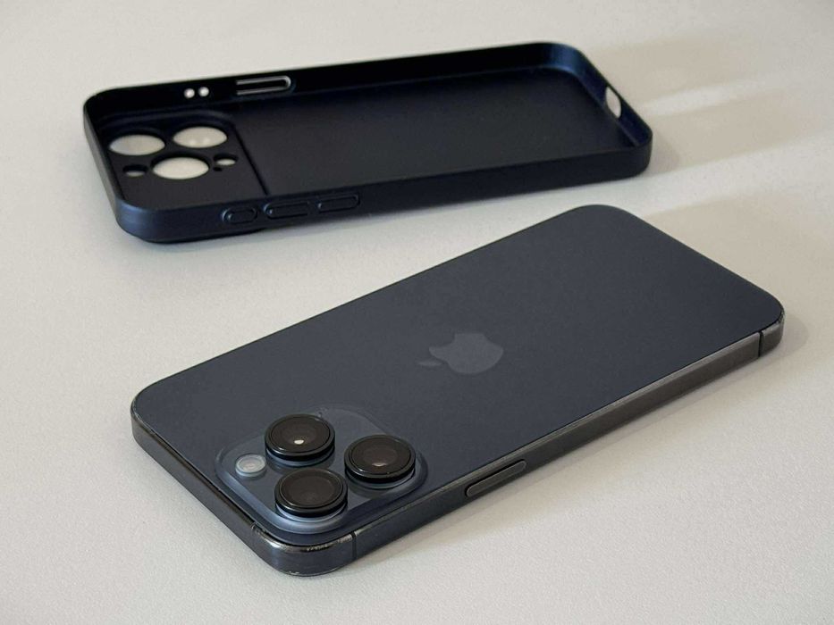 Бартер! iPhone 15 Pro Max Blue Titanium (Син) 86%