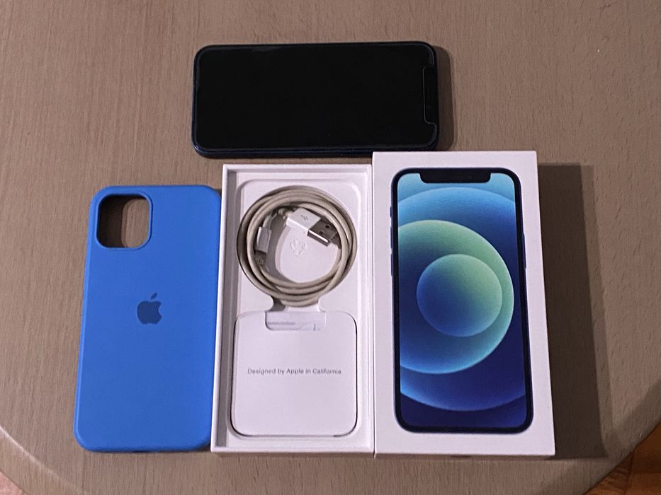 iPhone 12 mini 128GB син