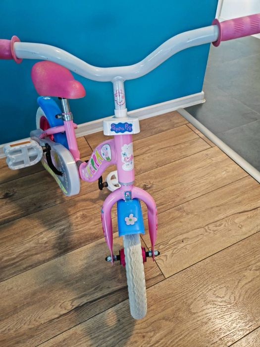 Детски велосипед Peppa Pig, 10'', колело розово