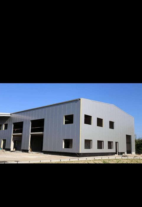 Ferme , hale complete cu panouri sandwich,  structuri metalice complet