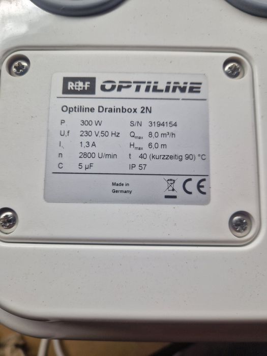 Pompă de apă uzată