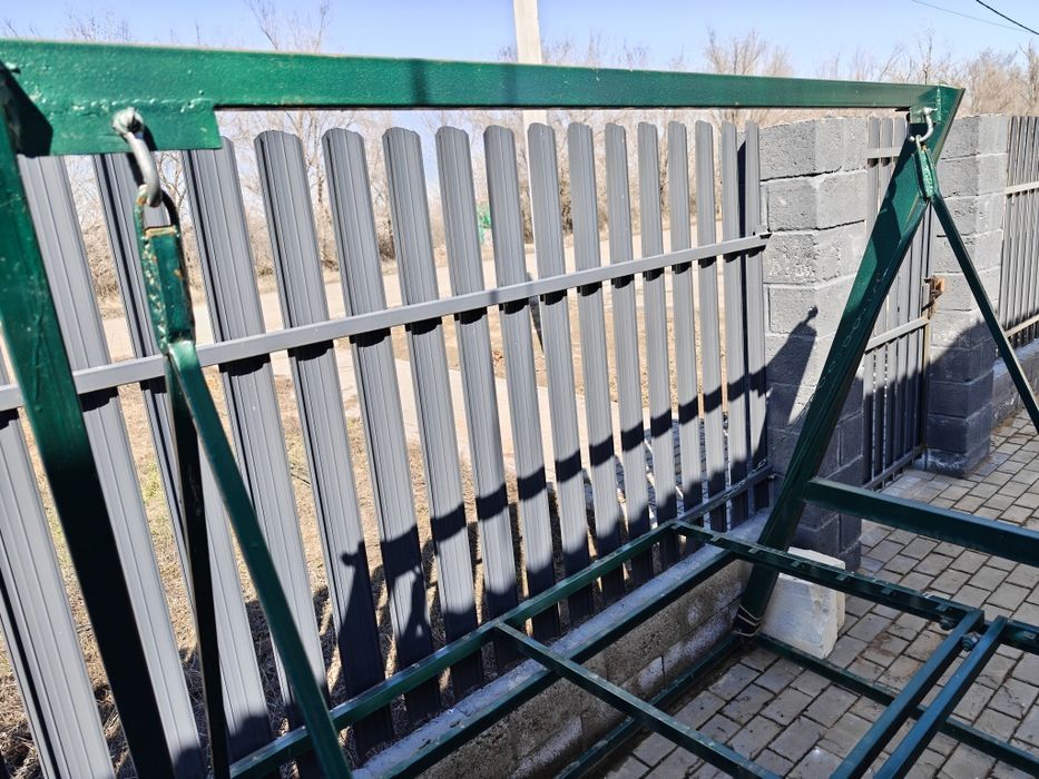 Садовые качели стальные