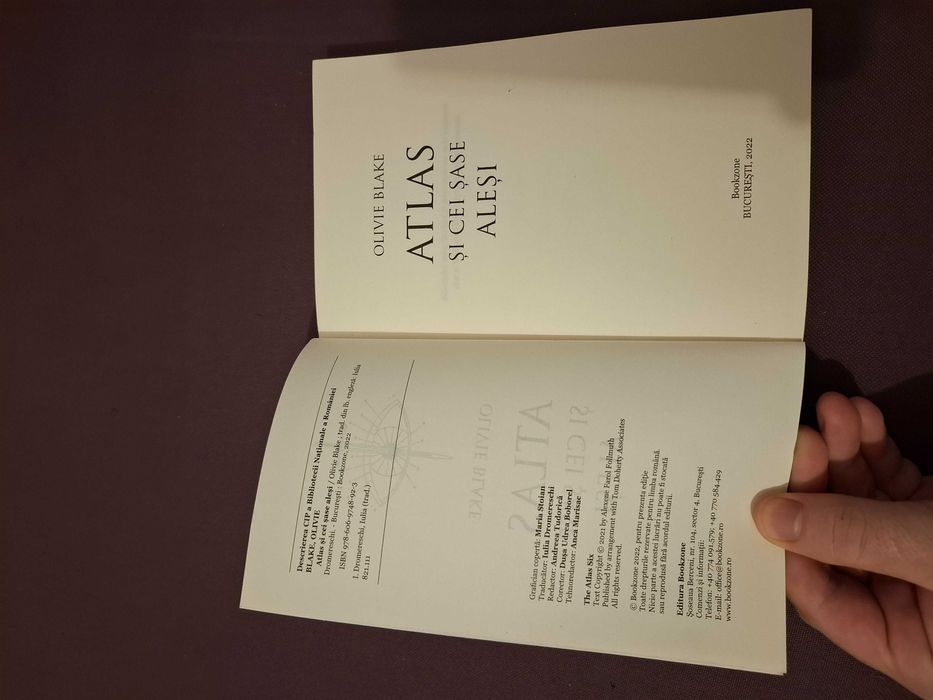 Trilogia COMPLETĂ The Atlas – Olivie Blake