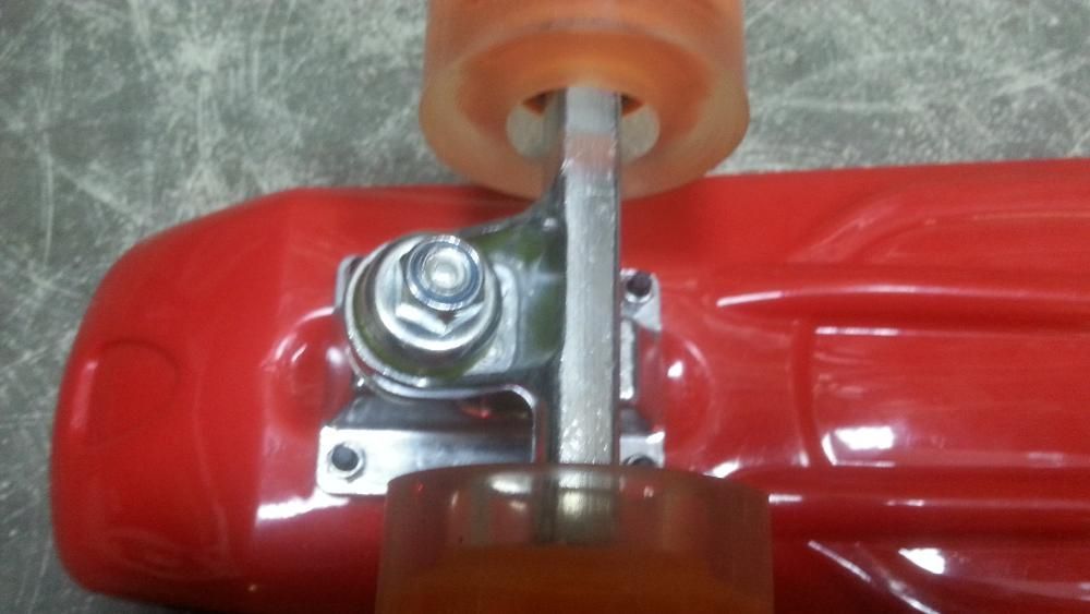 Penny board color din PVC cu roti luminoase, din PU (silicon), NOU!