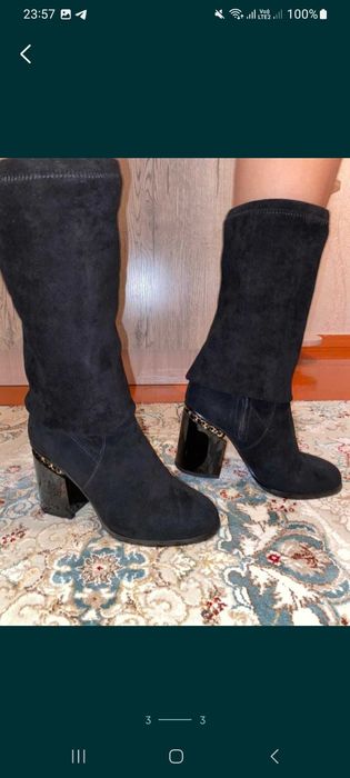 Новые сапоги, неношеные (MEDEA).