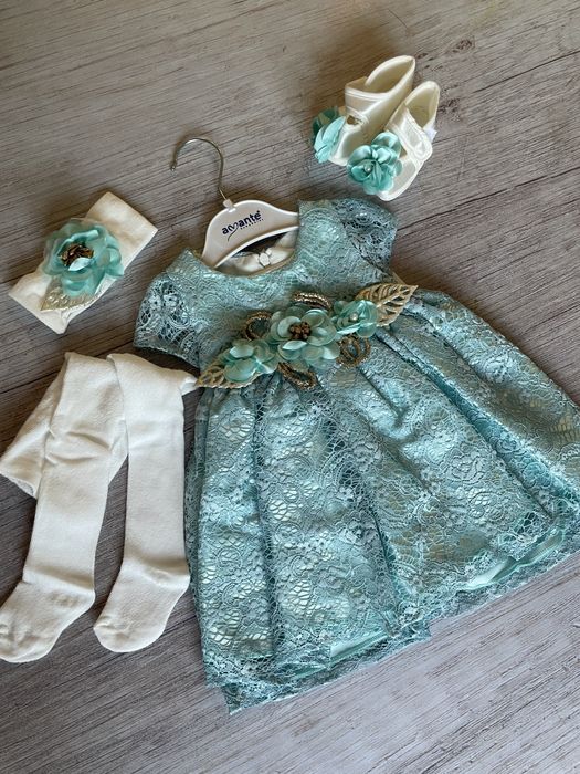 Платье нарядное для 0-3 месяцев