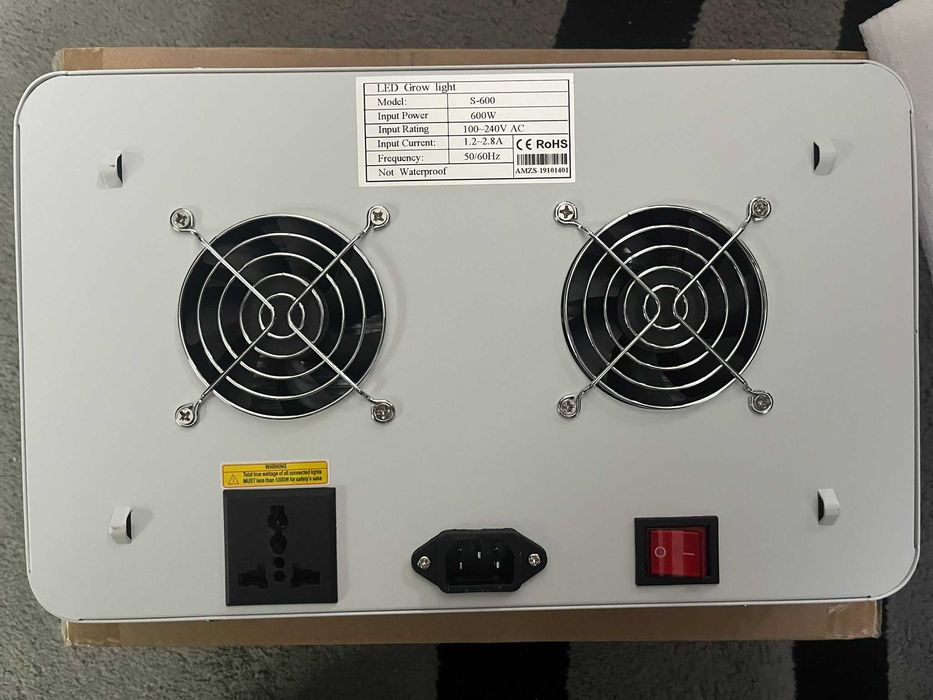 LED Фито лампа за бърз разтеж на растения НОВИ! growing light 600W