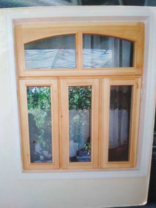 Yog'ochdan yasalgan oynalar,romlar/ Окон (рамы) из дерева В стиле АКФА